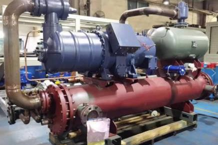 R1234ZE Water Source Heat Pump---For Unilever Food Processing Plant